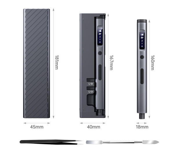 SILVER MONKEY Zestaw precyzyjnego elektrycznego wkrętaka – 57 elementów SMA305 - 1361011 - zdjęcie 5